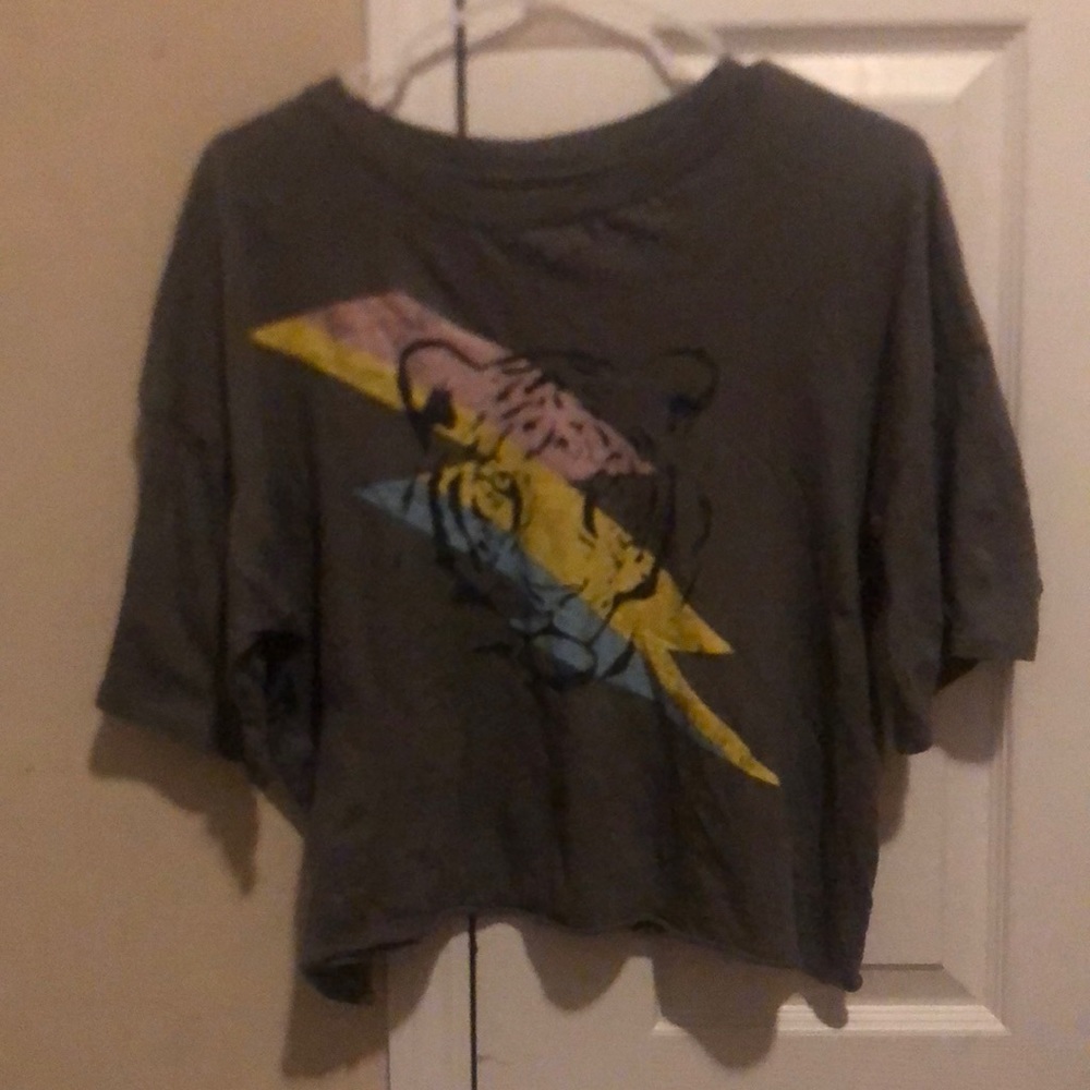 Gray t- shirt